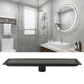 Infinite Desag&uuml;e Lineal Invisible, Acero Inoxidable 304, 40 X 10 Cm, Antiolor, Desag&uuml;e Rectangular Grande Para Ba&ntilde;o
