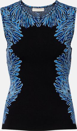 Ulla Johnson Aylin knitted jacquard tank top