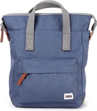 Roka Roka London Bantry B Small Sustainable Nylon Backpack Airforce