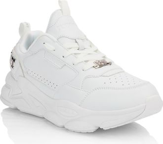 Plein Sport Lo-Top Sneakers Unisex in White at Nordstrom, Size 36