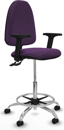 Piqueras y Crespo Piqueras Y Crespo Silla De Oficina Morado Con Reposabrazos
