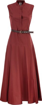 Max Mara Mstgesto Cotton Poplin Circle Skirt