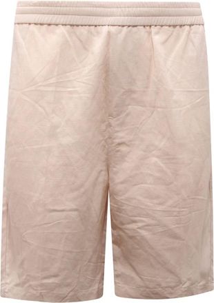 Liu Jo Heren, Korte broeken, Beige, Maat: XL Linnen