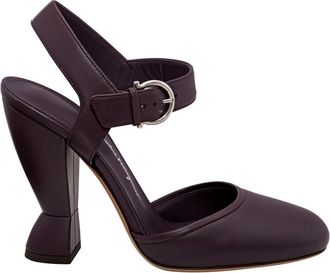 Ferragamo Salvatore Ferragamo Gazania Pumps in Purple, Size 4.5 C
