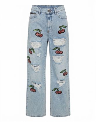 Philipp Plein Jeans Met Skater-Pasvorm