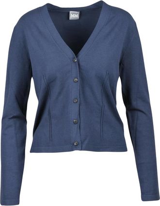 Max Mara Cardigan Sottile - Knitwear - Mujer - Azul - M