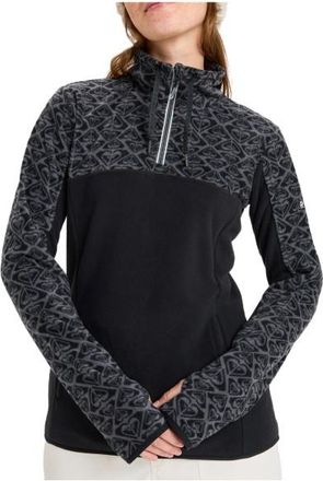 Roxy Sayna Half Zip Fleecepullover f&uuml;r Damen | schwarz