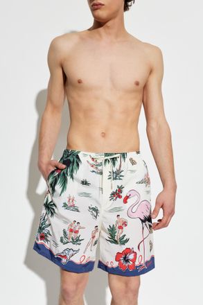 Dsquared2 Swim Shorts, Mens, Cream