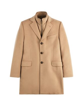 Fay Medium Camel Easy Db Coat