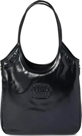 Miu Miu Ivy Leather Tote Bag