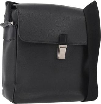 Louis Vuitton Tweedehands leren Louis Vuitton tassen - Dames - Vintage Schoudertas - Zwart - ONE Size - Vintage
