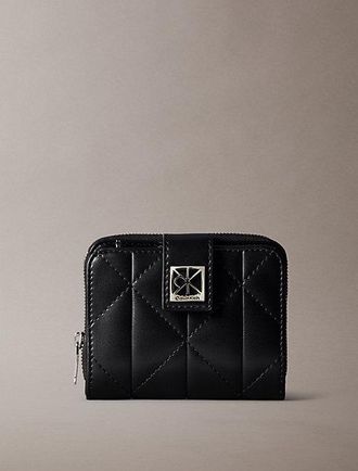 Calvin Klein Cartera Acolchada Con Logo Con Emblema Y Rfid