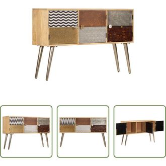 vidaXL vidaXL Credenza in legno massello - Credenza 120x30x75 cm Legno Massello di Mango