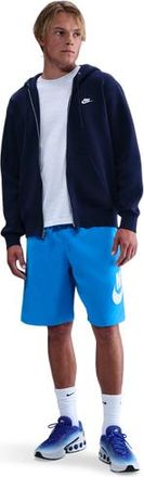 Nike Mens Club Woven Shorts - Lt Photo Blue/White