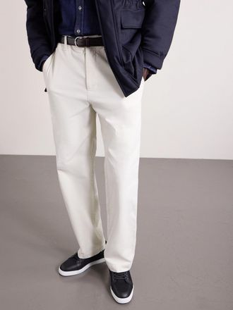 Christian Louboutin Rantulow Cotton-Twill and Leather Sneakers