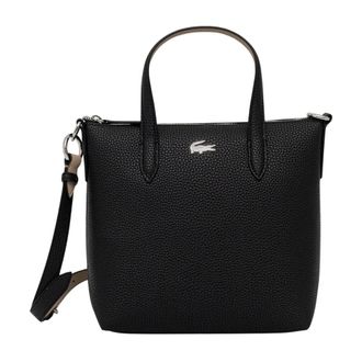 Lacoste Dames, Tassen, Zwart, Maat: ONE Size Su&egrave;de