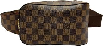 Louis Vuitton Pre-owned Cross Body Bags, female, Brown, Size: ONE SIZE Pre-owned Stylish Leather Belt Bag for Everyday Essentials
