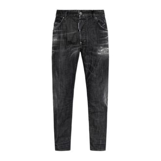 Dsquared2 Skinny Jeans, male, Black, Size: 2XL Skater Jeans