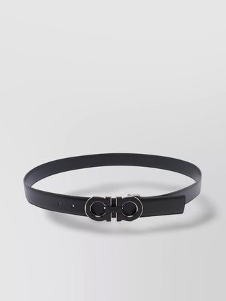 Ferragamo adjustable buckle detail belt