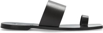 Aeyde Sibel Slides - Dames - Sandalen - Bruin - 38 EU - Leer - Schoenen