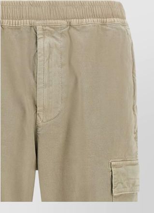 Stone Island cotton tapered cargo shorts