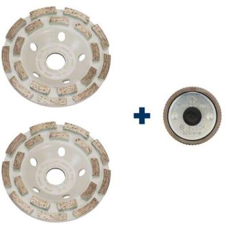 Bosch Professional Expert For Concrete - Disco De Diamante Con Tuerca De Sujeci&oacute;n R&aacute;pida Sds Click (para Hormig&oacute;n, Di&aacute;metro De 125 Mm, Accesorio Para Lijado