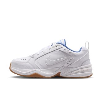 Nike Mens Air Monarch IV Workout Shoes in White | 415445-105