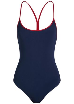 Lido Racerback Swimsuit - Navy - S (UK8-10 / S)