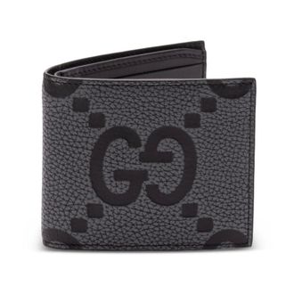 Gucci Wallets & Cardholders, male, Gray, Size: ONE SIZE GG Jumbo bi-fold wallet