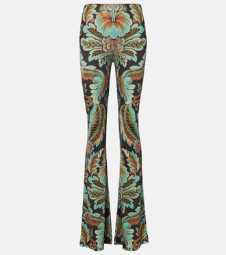パンツ ETRO PALAZZO PANTS Etro - Paisley jersey wide-leg pants Etro