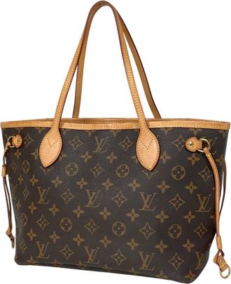 Louis Vuitton Brown Monogram Handbag Tote Bag (Pre-Owned)
