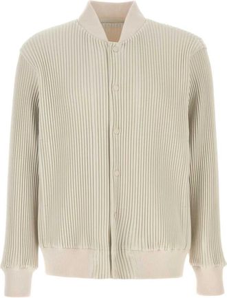 Issey Miyake Bomber Jassen - Heren - Bomber jackets - Wit - L - Jassen