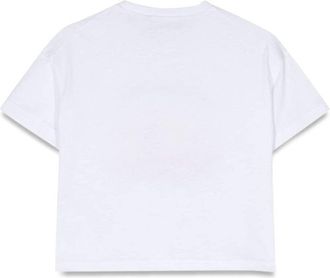 Dsquared2 Graphic-Printed Cotton T-Shirt - White