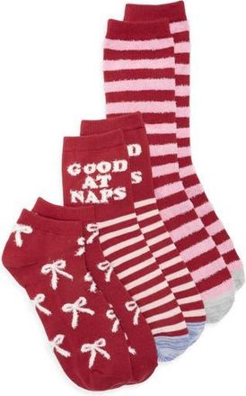 Nordstrom Rack Holiday Cheer 3-Pack Socks in Bows Pack at Nordstrom Rack