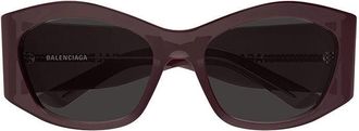 Balenciaga BB0329S004 Cat-Eye Sunglasses - Purple