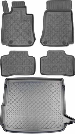 OEM Juego De Alfombrillas Para Coche Y Maletero Para Mercedes Eqc N293 Suv Desde Mayo De 2019