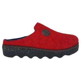 Rohde Gezellige rode huisslipper voor vrouwen - Dames - Pantoffels - Rood - 37 EU - Schoenen