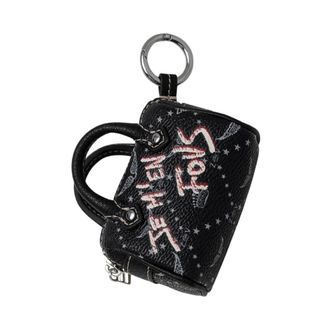 Zadig&Voltaire Sunny Micro Sleutelhanger - Dames - Sleutelhangers & Tashangers - Zwart - ONE Size - Leer - Accessoires