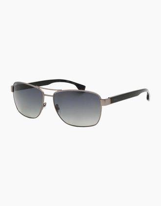 HUGO BOSS Mens Hugo Boss 1559 0R80 Wj Silver Sunglasses - Size: ONE size