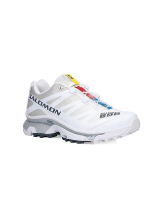 Salomon Low-Top Mesh & Synthetic Sneakers - White