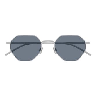 Bottega Veneta Sunglasses, unisex, Gray, Size: 51 MM Panthos Sunglasses