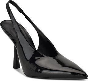 Nine West Kates Slingback Pointed Toe Pump in Black at Nordstrom Rack, Size 7.5