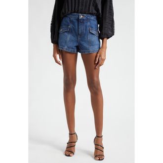 Ramy Brook Nova Denim Shorts in Medium Wash at Nordstrom Rack, Size 25