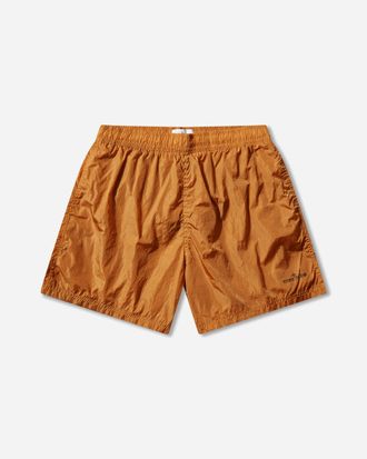 Stone Island Men s Nylon Metal Swim Shorts Orange