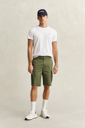 GANT Men Classic Cargo Shorts (42) DRY HERB GREEN