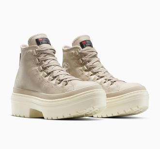 Converse Sneakerboots CONVERSE HYBRID CAMO CHUCK 70, Damen, Gr. 36,5, papyrus, papyrus, egret, Textil, Schuhe Sneakerboots