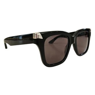 Alexander McQueen Alexander McQueen, Sunglasses, female, Black, Size: ONE SIZE Punk Rivet Sunglasses