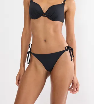 Triumph Bikini-Hose TRIUMPH Palina Love by the Sea Brazilian, Damen, Gr. 36, N-Gr, schwarz, Microfaser, Obermaterial: 77% Polyamid, 23% Elasthan, Badehosen Bi
