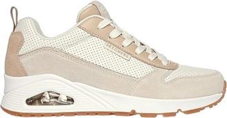 Skechers Lage Sneakers - Dames - Sneakers - Beige - 39 EU - Schoenen
