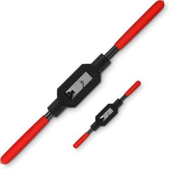 No Brand Juego De 2 Llaves Ajustables Para Machos De Roscar Con Mecanismo De Trinquete, Aptas Para Machos De Roscar Y Herramientas De Corte (de 1/4 A 3/4 De Pu